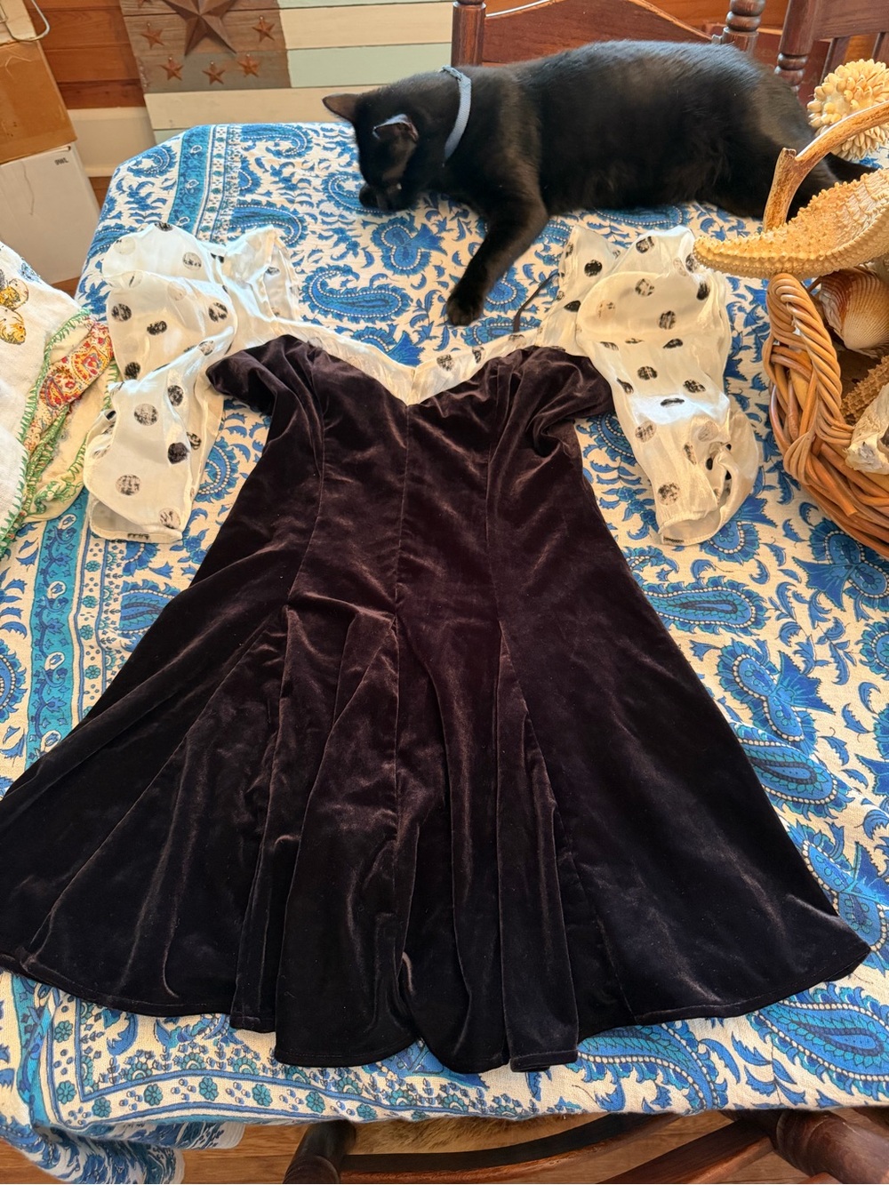 For Love and Lemons Velvet dress